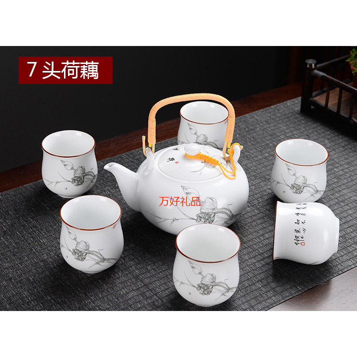 陶瓷提梁壶